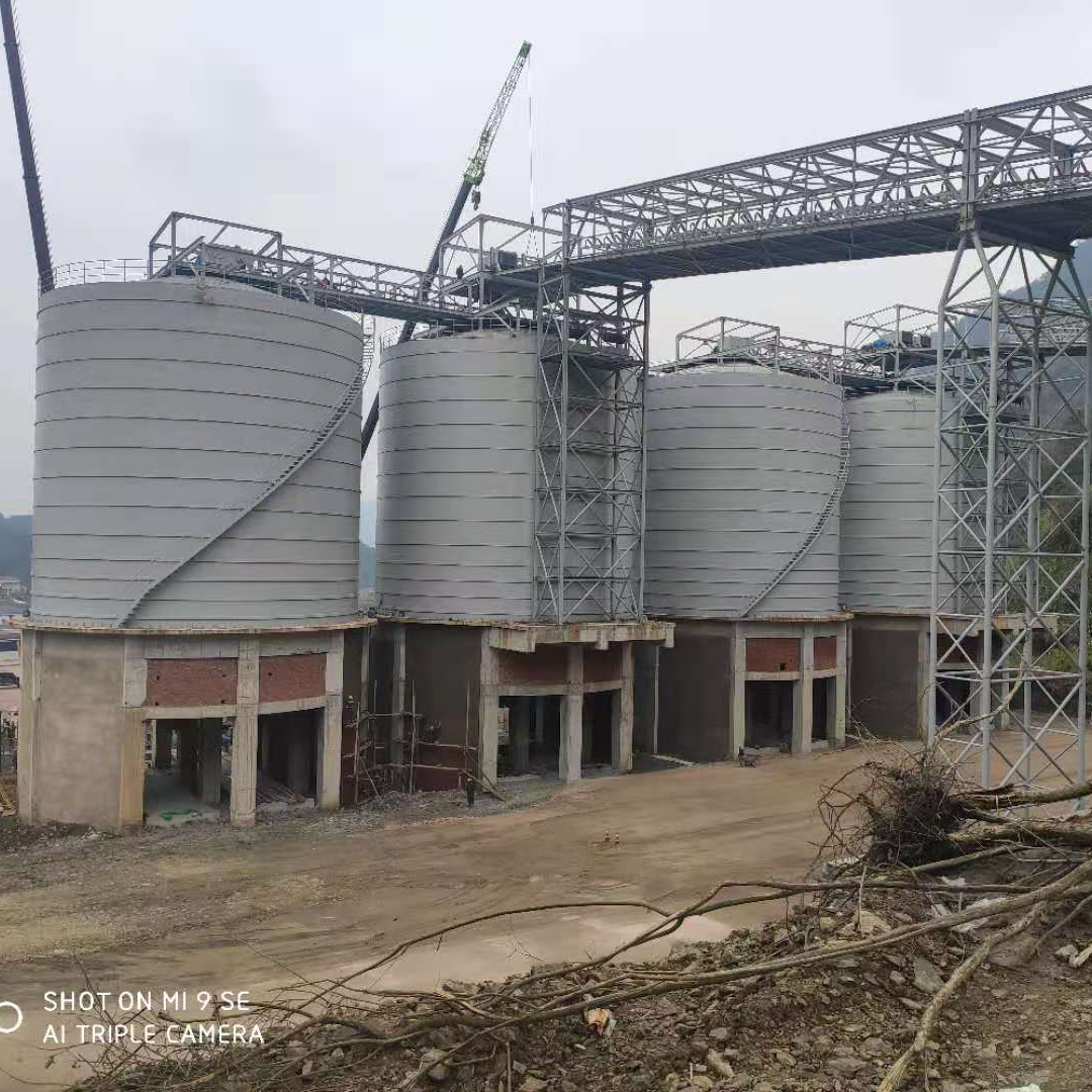 黑龙江3000吨骨料钢板库